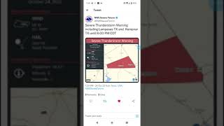 Lampasas, Texas Severe Thunderstorm 10-24-22