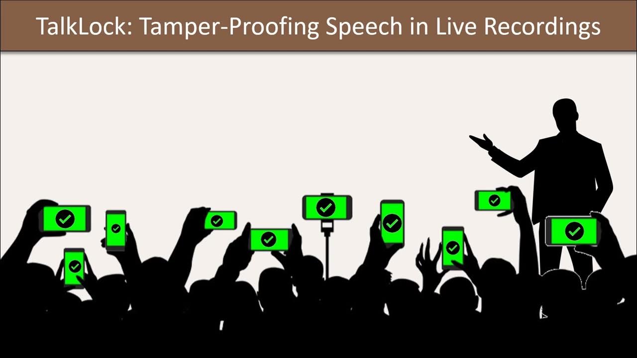 MobiSys 2023 Teaser "Is this my president speaking?" Tamper