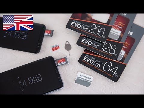 Samsung EVO Plus 2017 MicroSD for Galaxy S8 review 4k