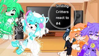 Smiling Critters react to//#4//by: me//gacha nox