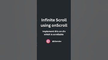1 Minute  Infinite Scroll Hack for Busy Developers