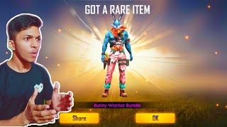 I Got Bunny Warrior Bundle From Legacy Returns And New Trick To Get Free Diamonds At Free Fire 19 Youtube
