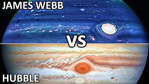 James Webb Telescope vs Hubble Telescope Images Comparison