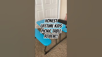 My honest review of the kids lifetime table! https://amzn.to/3H2fl1y