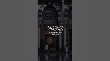 إن الله وملائكته يصلون على النبي 🤍 | القارئ سعد الغامدي | قرآن كريم