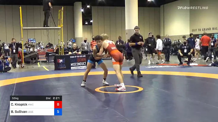 55 Kg Final Conor Knopick MWC Wrestling Academy Vs...