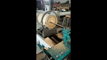 suntec cnc wood lathe for bamboo wood hole making with innner cutter