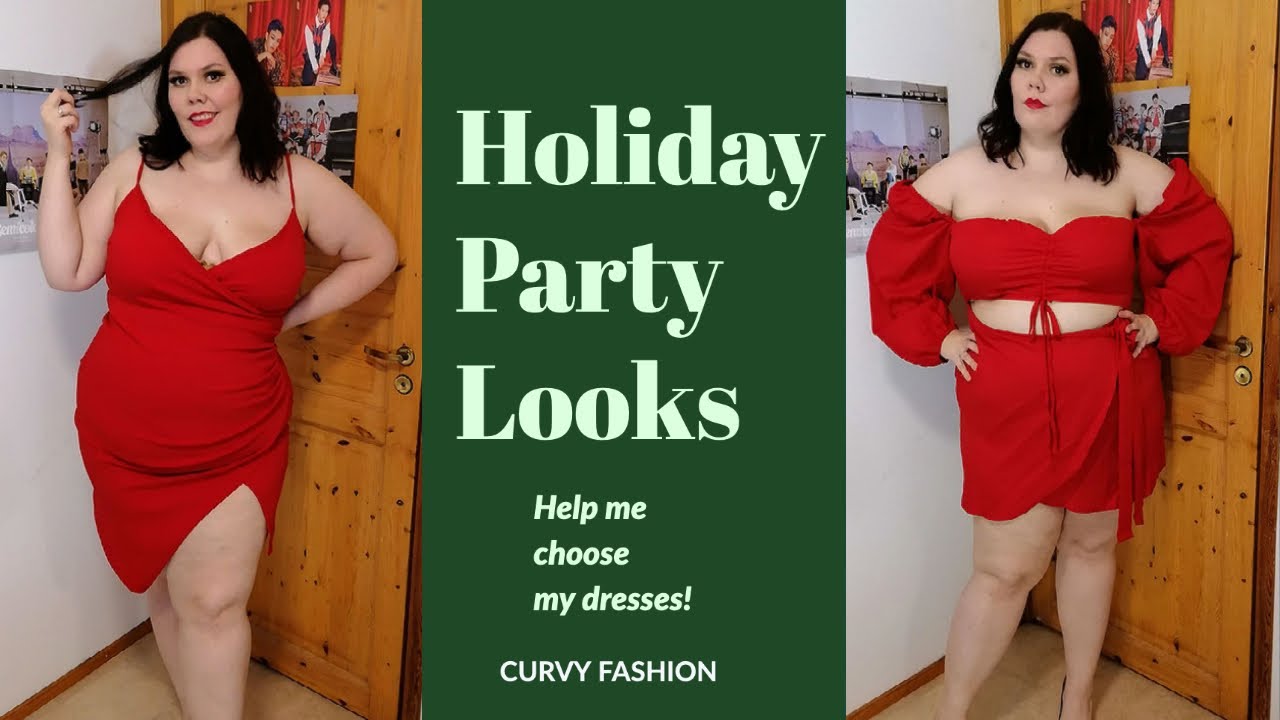 plus size holiday party dresses