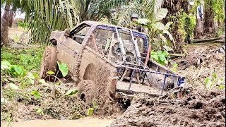 No.35 ท่าแซะเครื่องเขียน ชุมพรออฟโรด - Nissan Big-M (ss2) | Langsuan Offroad Charity 2 ออฟโรด 4x4