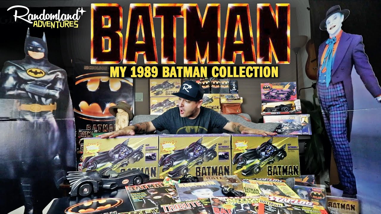 1989 Batman Collection - Keaton, Burton, Toy Biz, Kenner, and more! -  YouTube