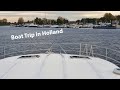 Семейный отдых на лодке в Голландии. Бороздим  речные каналы Нидерландов 🚣 Trip to Holland