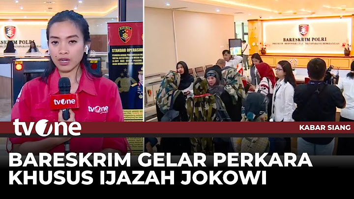 Proses Gelar Perkara Khusus Ijazah Jokowi Masih Berlangsung dan Sudah Berjalan 4 Jam | tvOne
