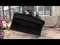 Rsbm excavator tilting bucket test work before production