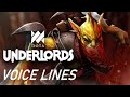 Dota Underlords | Bounty Hunter | Voice Lines