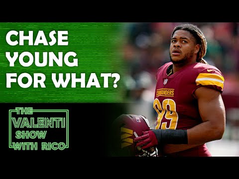 Valenti Flips Out When Learning Of The Chase Young Trade | The Valenti Show with Rico