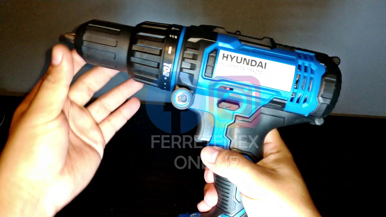 FERRETEMEX Tladro/Rotomartillo Hyundai 20V - YouTube
