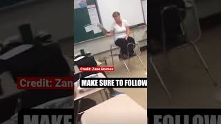 Teacher raps over students beatboxing! #shorts screenshot 5