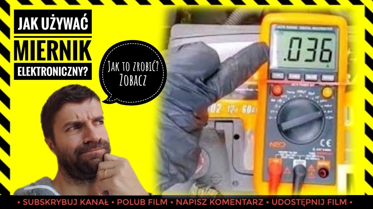 Jak Używać Miernik Elektroniczny Multimetr Elektryczność