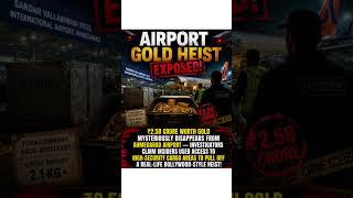 “₹2.58 CRORE GOLD HEIST AT AHMEDABAD AIRPORT EXPOSED!”