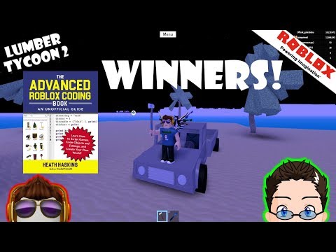 Roblox Lumber Tycoon 2 Book Winners Announced Youtube - the advanced roblox coding book an unofficial guide learn how