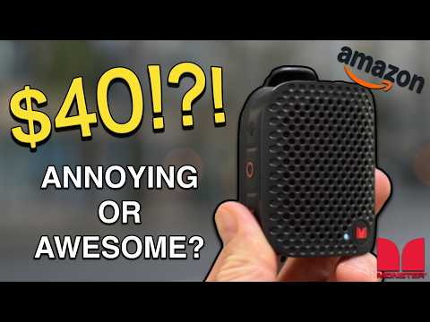 Is This the Best $40 Speaker on Amazon? (Monster Blaster Micro Review)