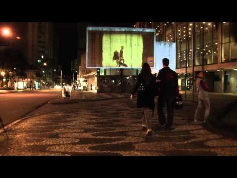 Projeção Mapeada Itaú - Festival de Teatro de Curitiba - Teatro Guaíra