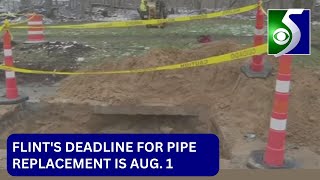 Court-ordered deadline for Flint’s lead pipe replacement draws near