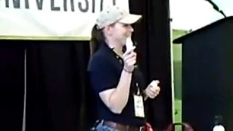 Liv Gude of Professionial Equine Grooms speaks at ...
