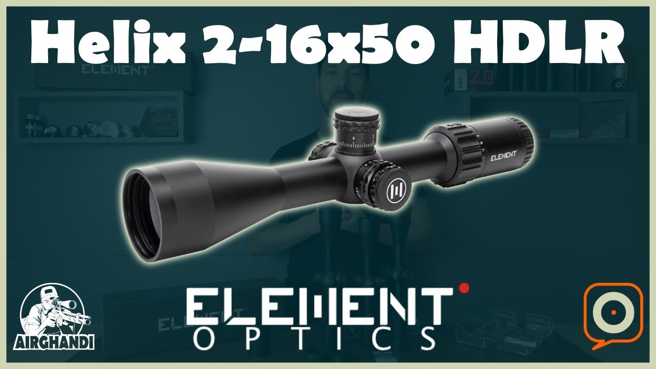 Testing the Element Optics Helix 2-16x50 HD SFP RAPTR-1 reticle