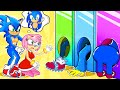 Sonic prince looking for princess amy  beautiful love story  sonic the hedgehog 2 animation