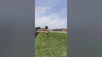 Agility "Zig-Zag "Drill.