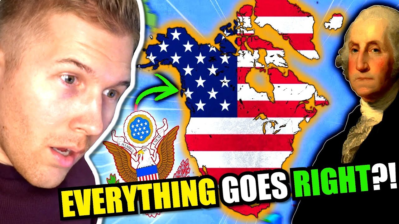 Если бы история Америки шла ИДЕАЛЬНО… 😳
