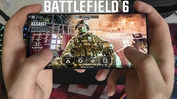 BATTLEFIELD 6 BATTLEROYALE (redsec) ON MOBILE