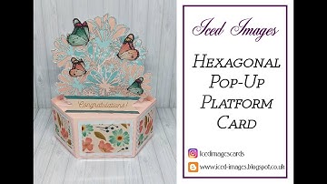 Hexagonal Pop Up Platform Card