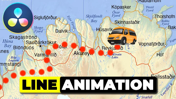 Unleash Your Creativity: Travel Map Line Animation in Davinci Resolve!