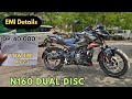 2025 New Bajaj Pulsar N 160 E20 Bike Price 💰 Loan Details🔥EMI | Finance, Document, Down Payment