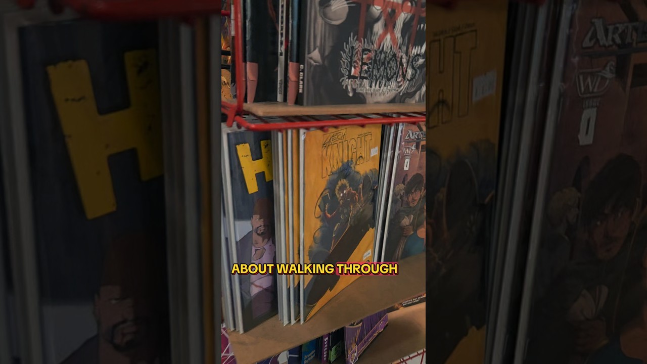 COMIC HAUL WITH MY OWN COMIC? 