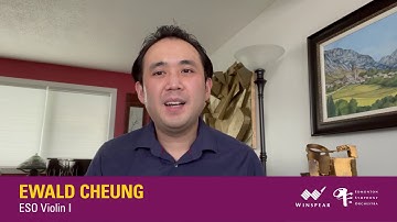 ESO violinist Ewald Cheung discusses recording February