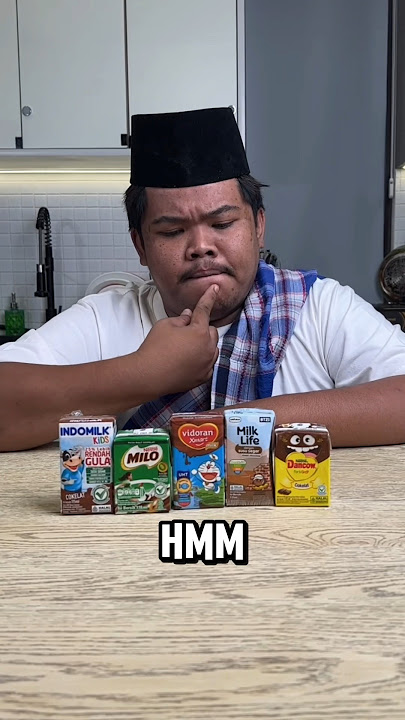 5 susu coklat jadi 1? Apa rasanya yee 🧐
