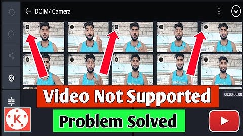 this clip uses an unsupported video profile kinemaster problem solved