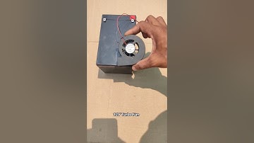 |• Amazing 12v Dc Turbo Fan 🔥 •| #turbofan #diy #experiment