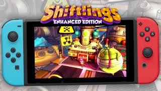 Shiftlings - quirky co-op puzzle platformer - Nintendo Switch Release Trailer