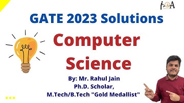 GATE CS 2023 Solutions | Question By Question Series | (Based on Memory)