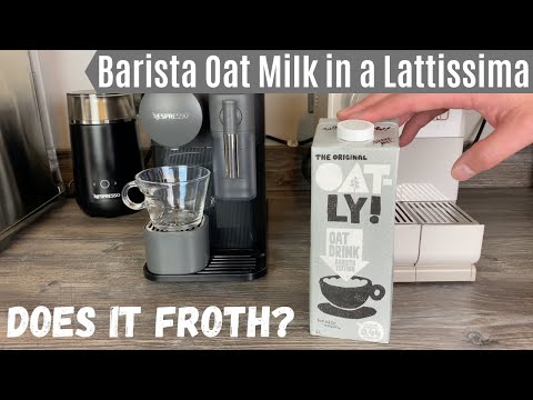 Oat Milk perfectly frothed and layered : r/nespresso