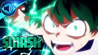 [HQ] Izuku Midoriya - Smash Punch Sound Effect
