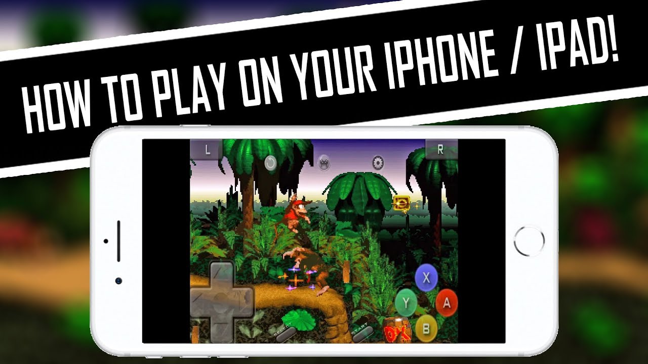 HOW TO PLAY Donkey Kong Country (SNES) on iPhone, iPad, iPod, iOS