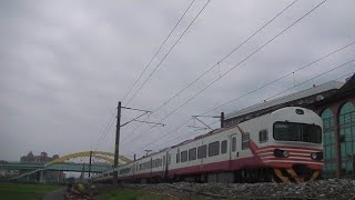 退役週年將至！懷念的紅斑馬！167次，EMU1200自強急行，民雄南通過。