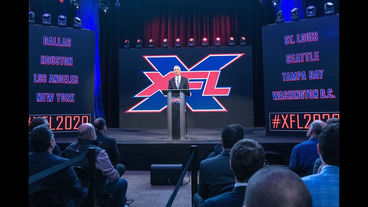 XFL Cities and Stadiums: Official Announcement