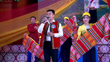 Hội thi tìm hiểu pháp luật về công tác dân tộc tỉnh Hoà Bình 2024 - Màn chào hỏi của huyện Cao Phong