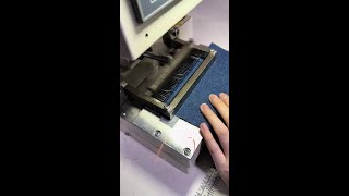 Liping Denim Canvas Bag Fringe Processing #Liping Leather Capital